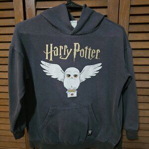 H&M Kids Harry Potter Owl Hooded Sweatshirt Size 10